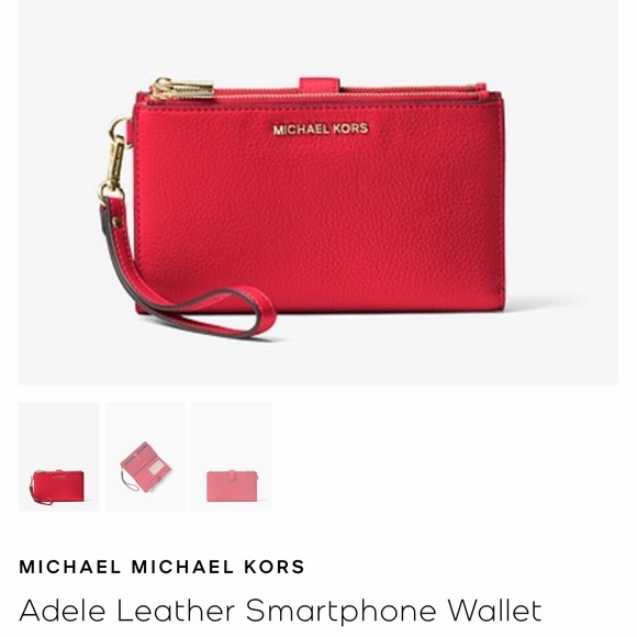 MK Double zip Wristlet - Picture 5 of 5